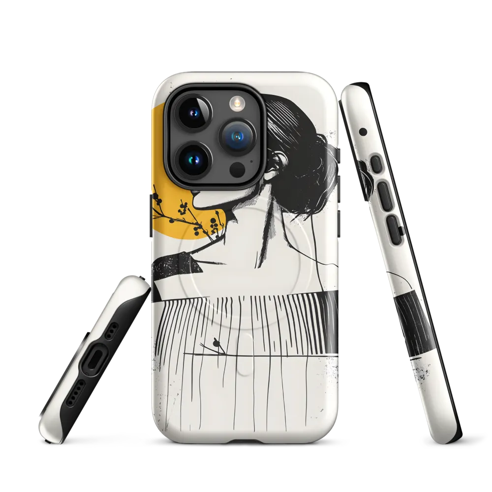 Whispers of Serenity | Phone Case |  15 Pro | MagSafe® Tough Case | Glossy
