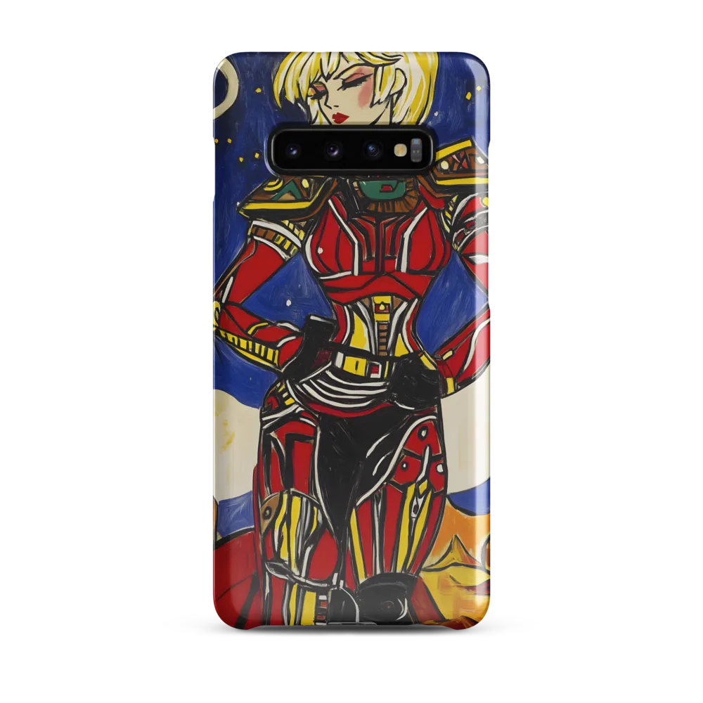 The Defiant Warrior | Phone Case |  S10 Plus | Snap Case | Glossy