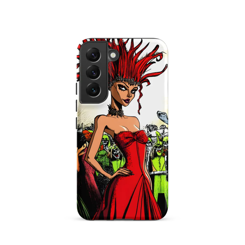 Fiery Elegance: A Fashion Statement