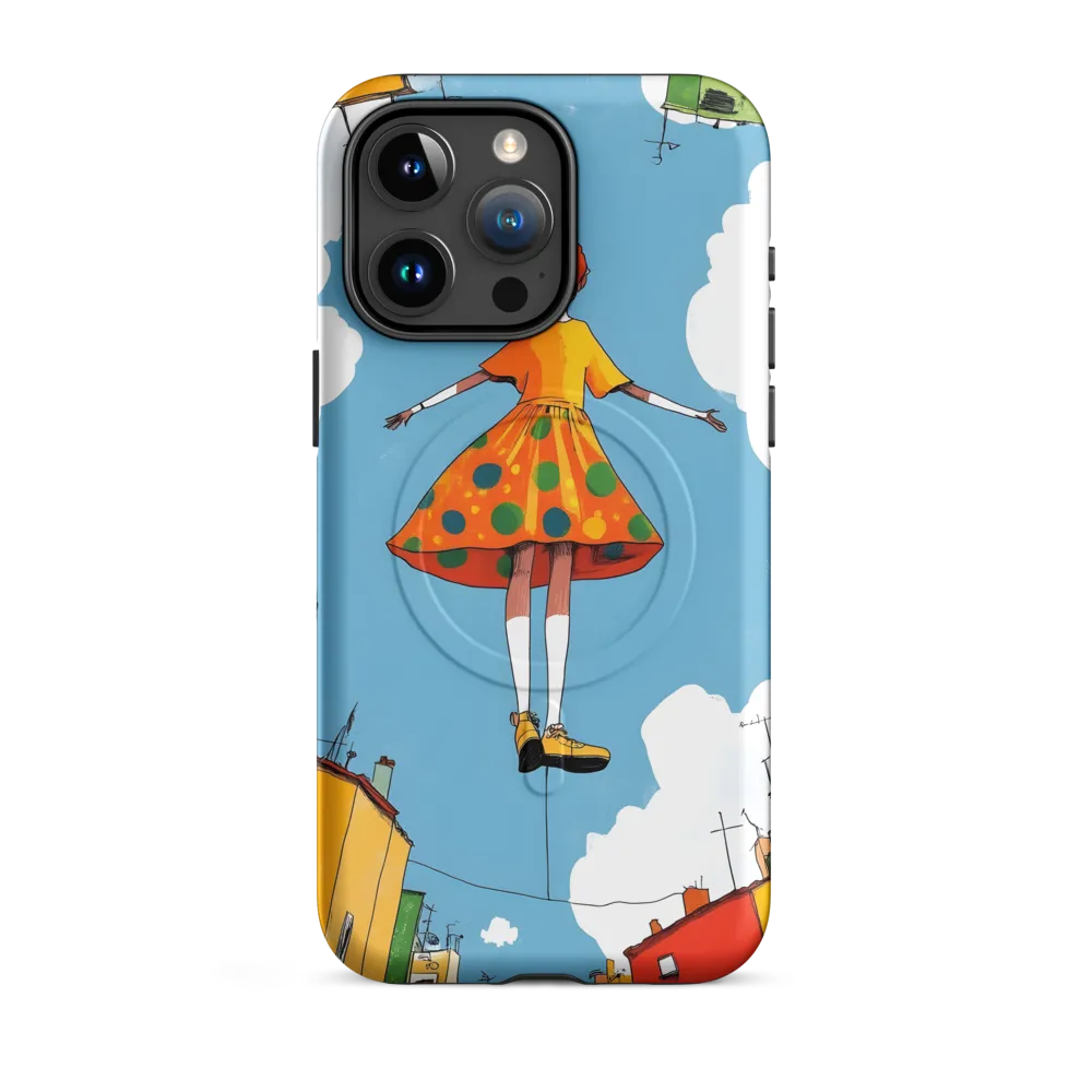 Floating Dreams in a Colorful Sky | Phone Case |  15 Pro Max | MagSafe® Tough Case | Matte
