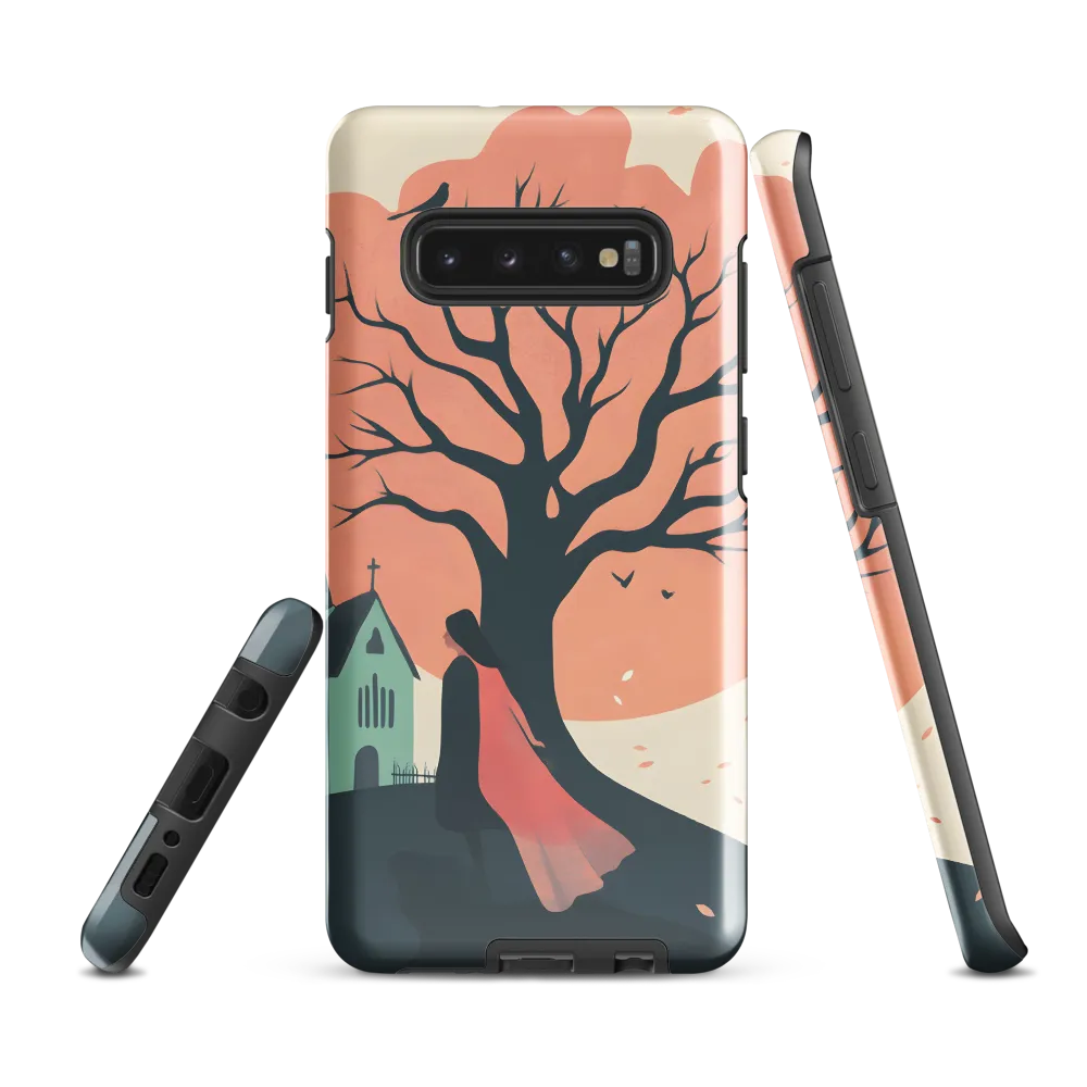 Echoes of Solitude | Phone Case |  S10 Plus | Tough Case | Glossy