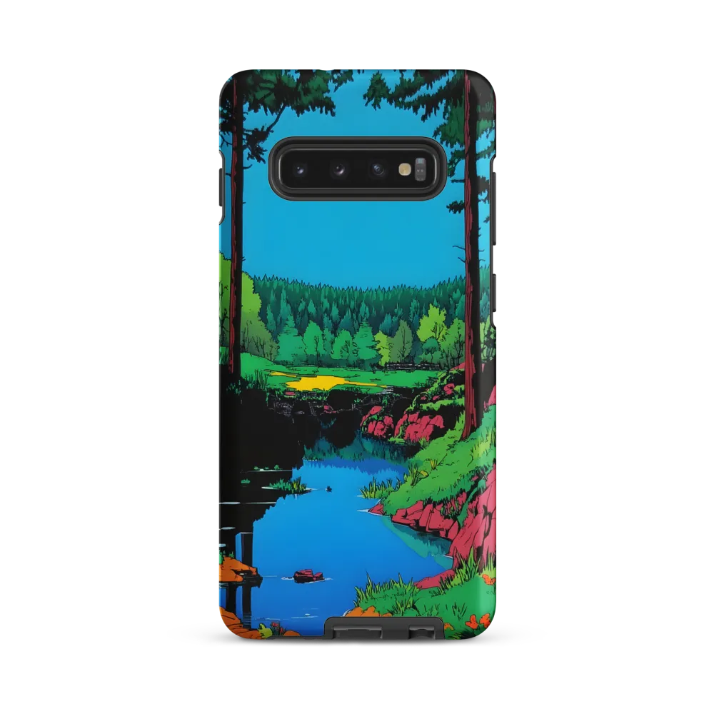 Tranquil Reflections: A Vibrant Landscape