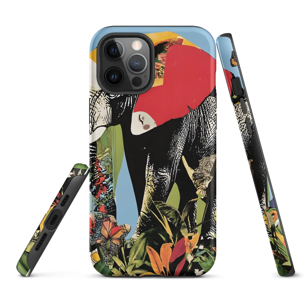 Harmony of Nature: The Elephant's Embrace | Phone Case |  12 Pro Max | Tough Case | Matte