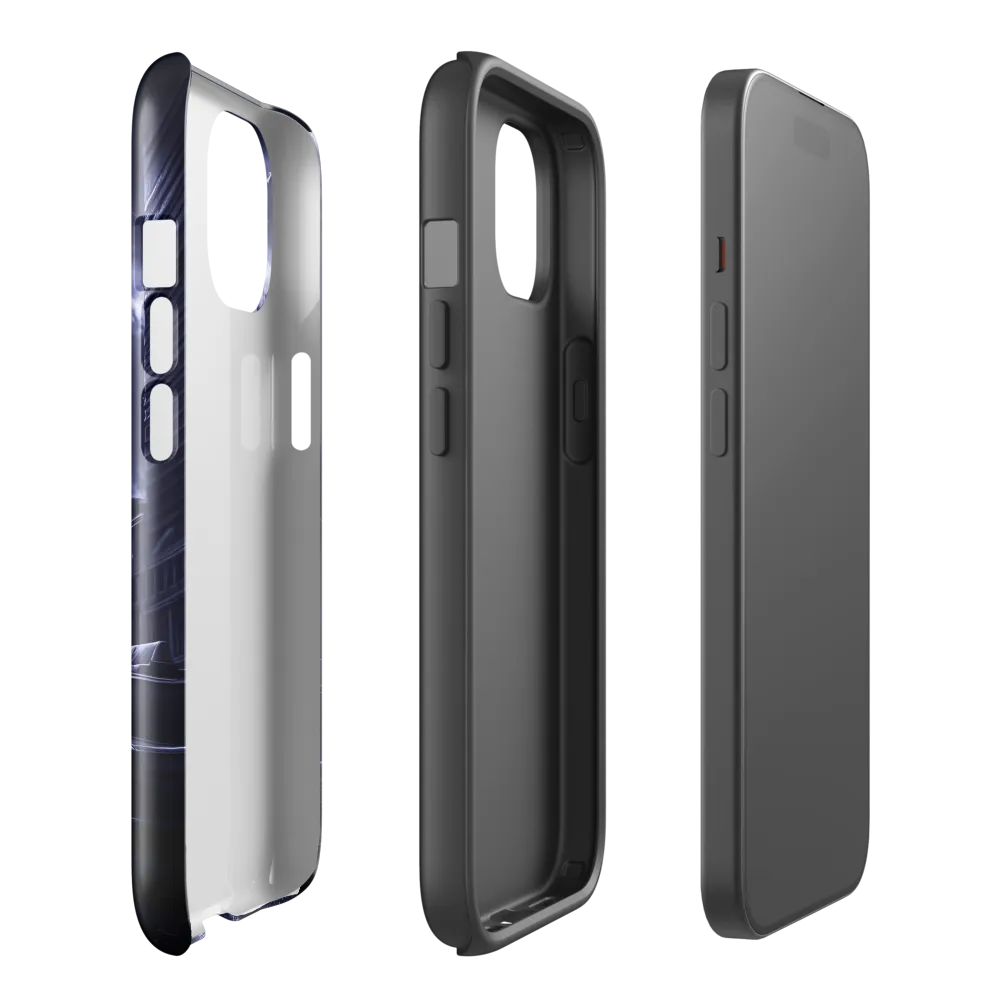 Stormy Cityscape: Shadows of the Night | Phone Case |  15 | Tough Case | Glossy