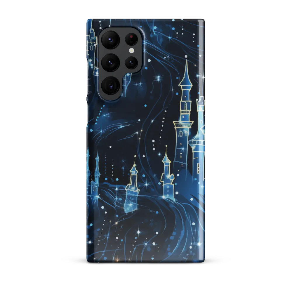 Dreamy Castles in a Starry Sky | Phone Case |  S22 Ultra | Snap Case | Glossy