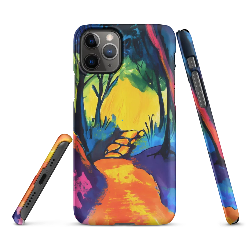 Path Through a Vibrant Forest