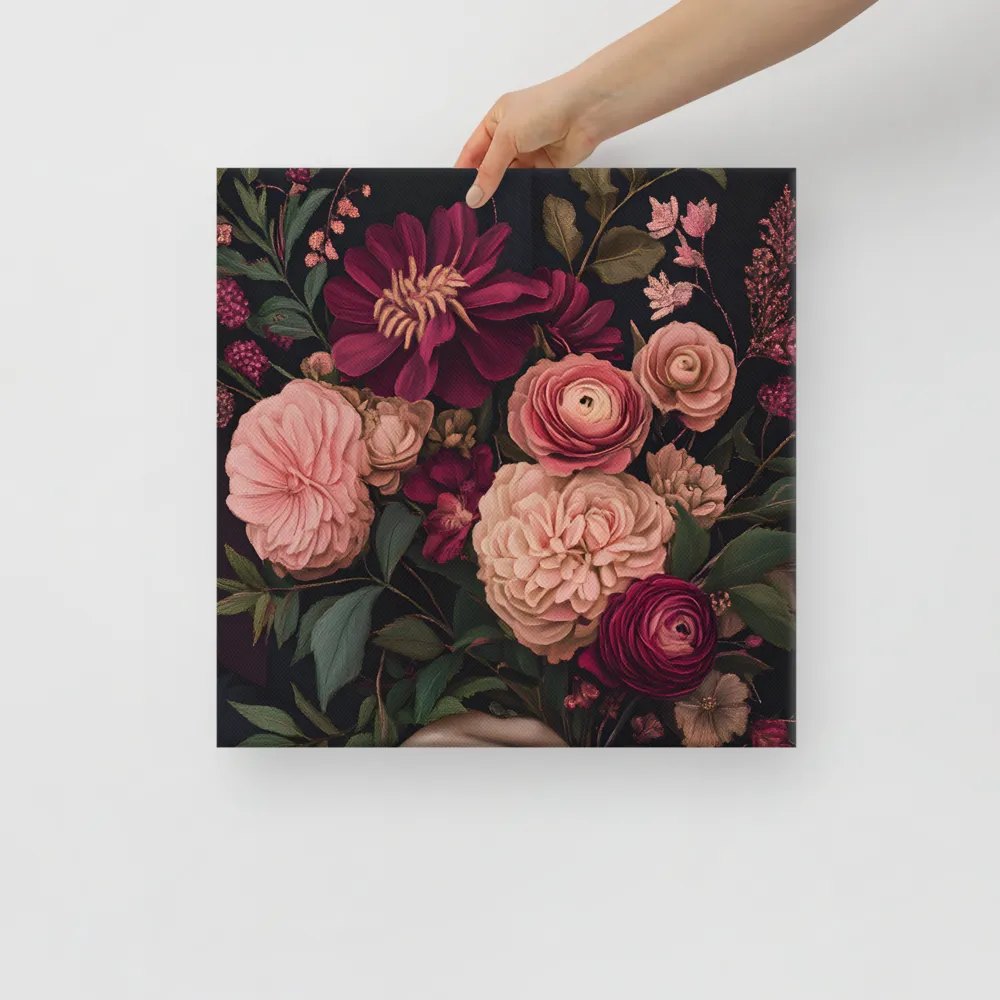 Botanical Elegance | Canvas | 16″×16″