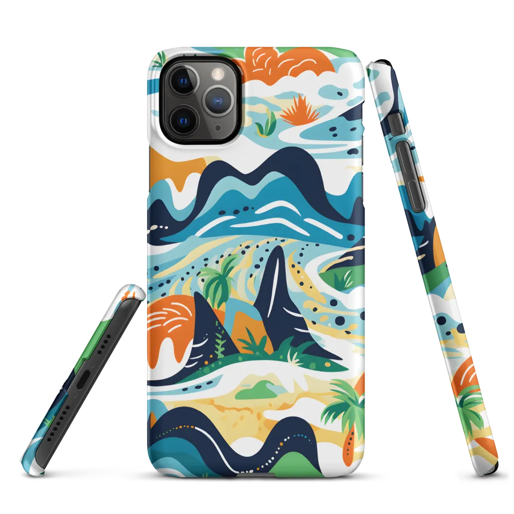 Abstract Tropical Landscape