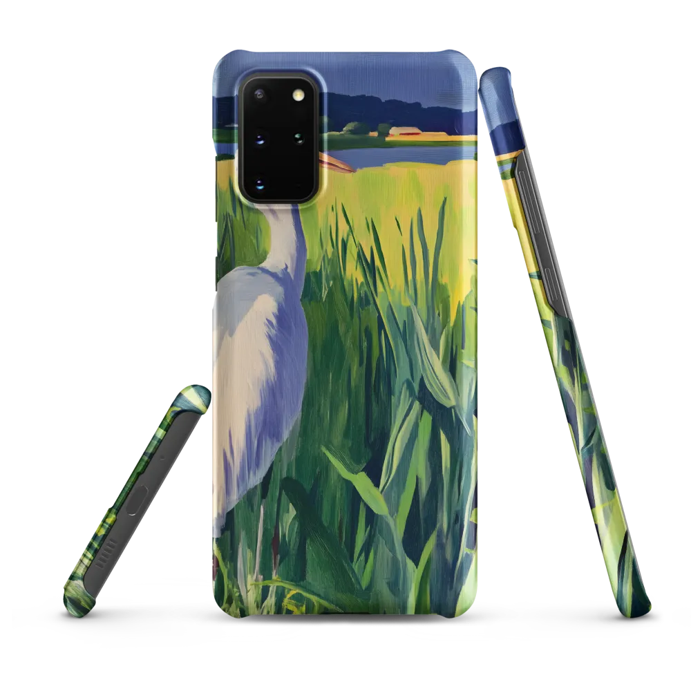 Graceful Presence: The Heron in the Meadow