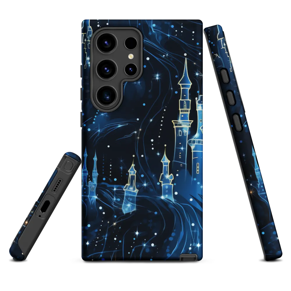 Dreamy Castles in a Starry Sky