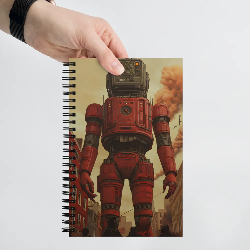 The Colossus of Rust | Spiral Notebook