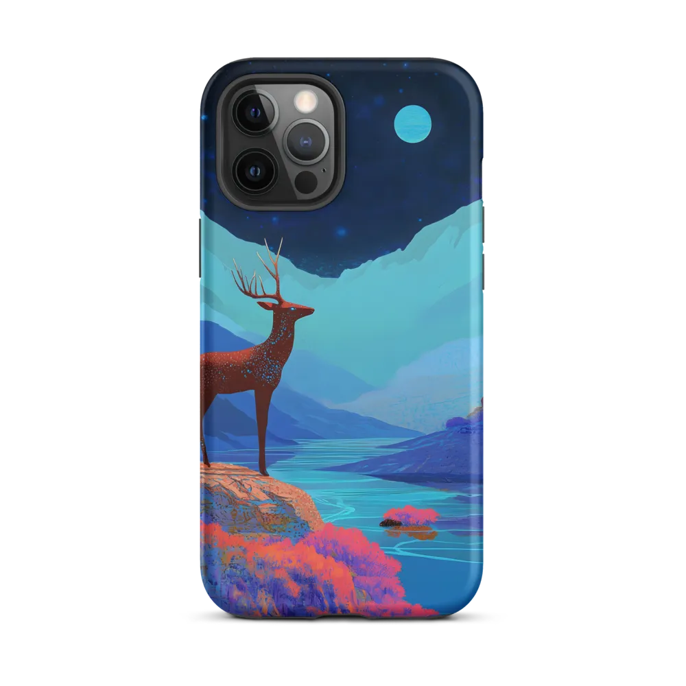 Cosmic Serenity: The Starlit Stag