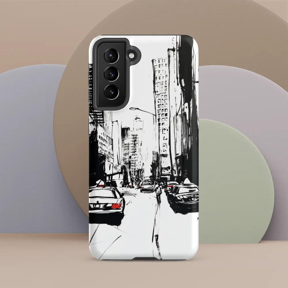 Urban Pulse: A Monochromatic Journey