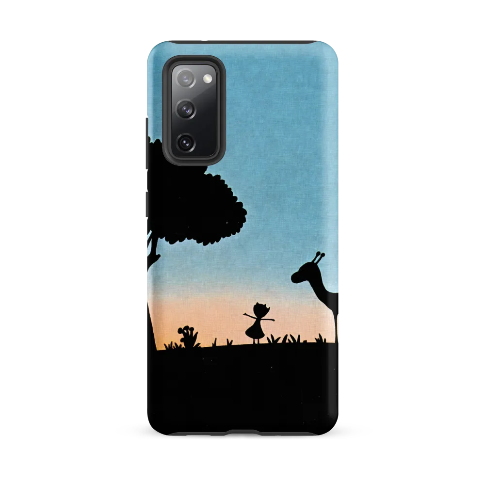Curiosity in the Silhouette | Phone Case |  S20 FE | Tough Case | Matte