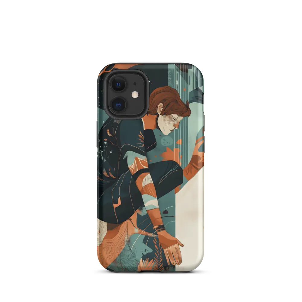 Harmony in Contemplation | Phone Case |  12 mini | Tough Case | Matte