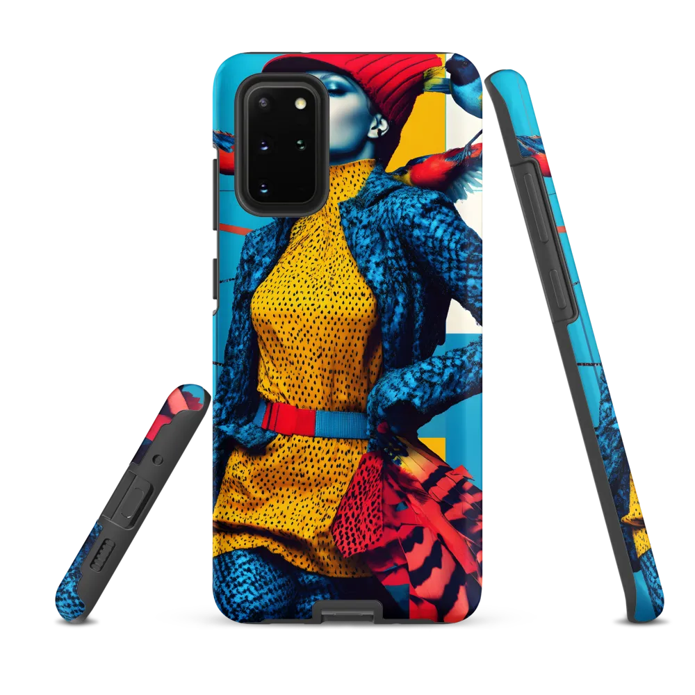 Vibrant Fusion of Nature and Fashion
