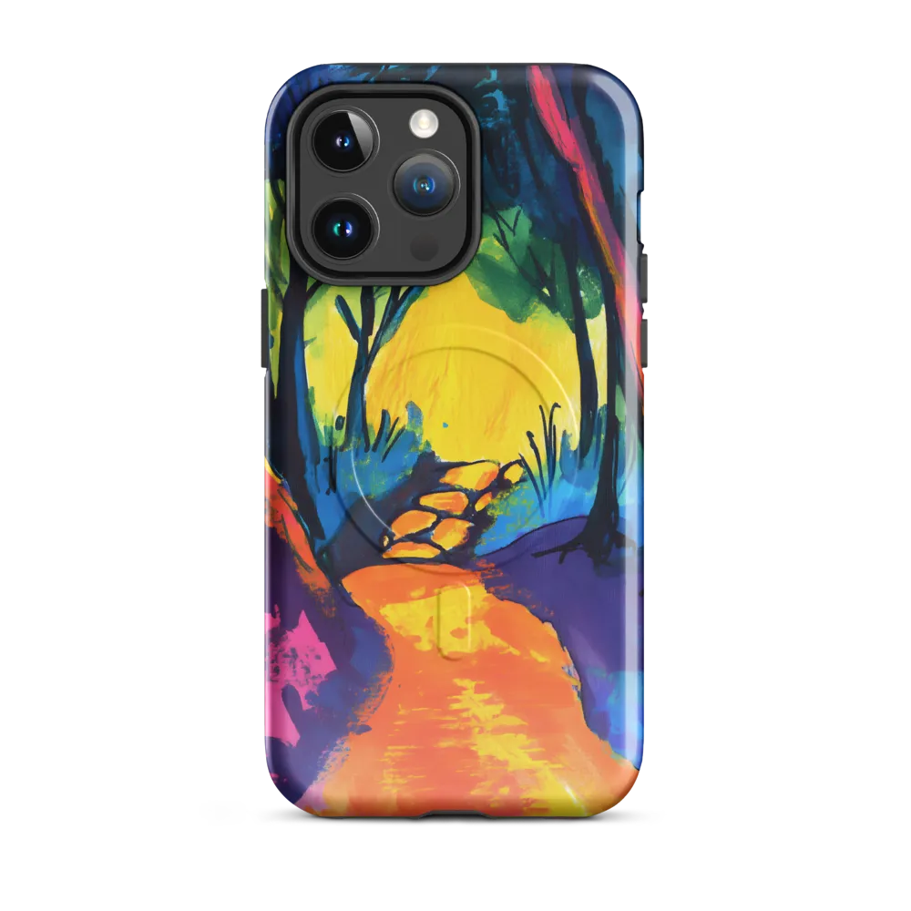 Path Through a Vibrant Forest