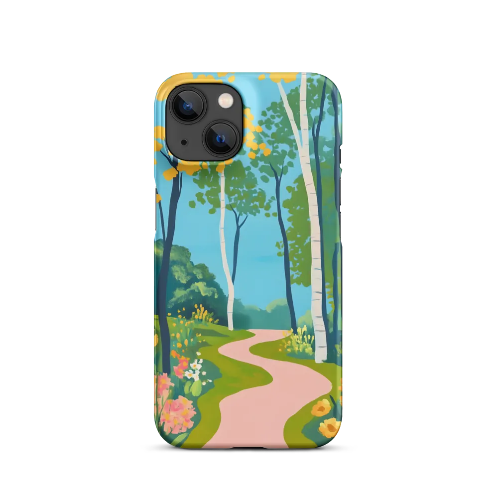 The Winding Path of Nature | Phone Case |  14 | Snap Case | Matte