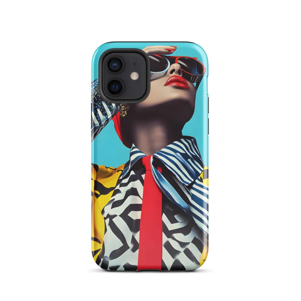 Chic Confidence in Bold Patterns