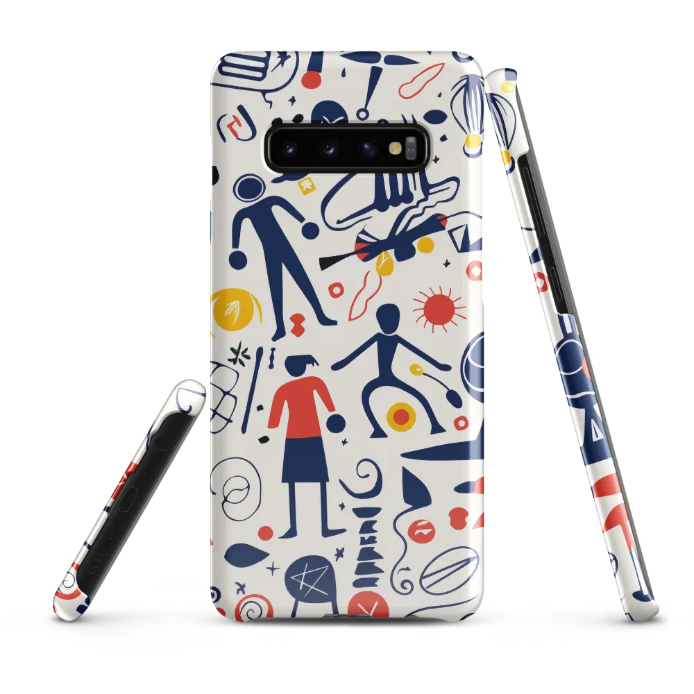 Dynamic Patterns of Play | Phone Case |  S10 Plus | Snap Case | Glossy