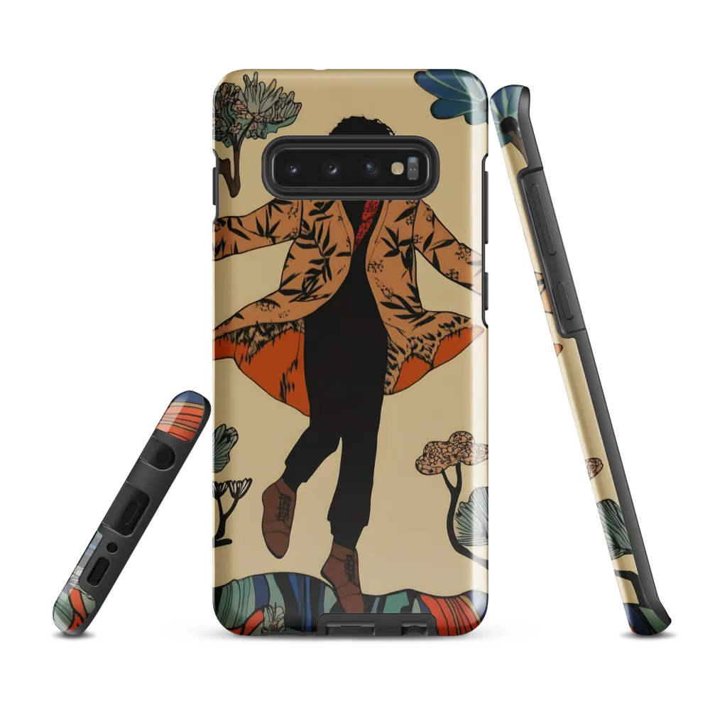 In Full Bloom: Embracing Nature's Whimsy | Phone Case |  S10 Plus | Tough Case | Glossy