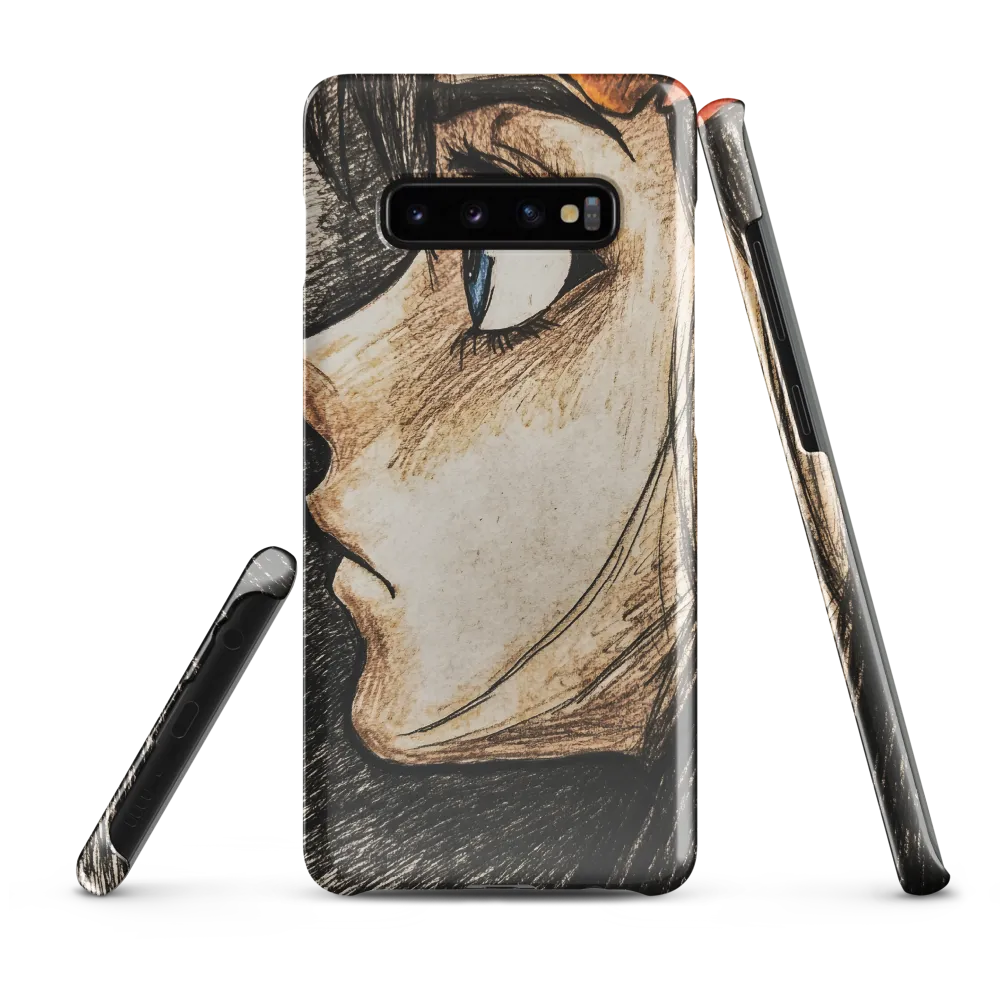 Reflections in Profile | Phone Case |  S10 Plus | Snap Case | Glossy