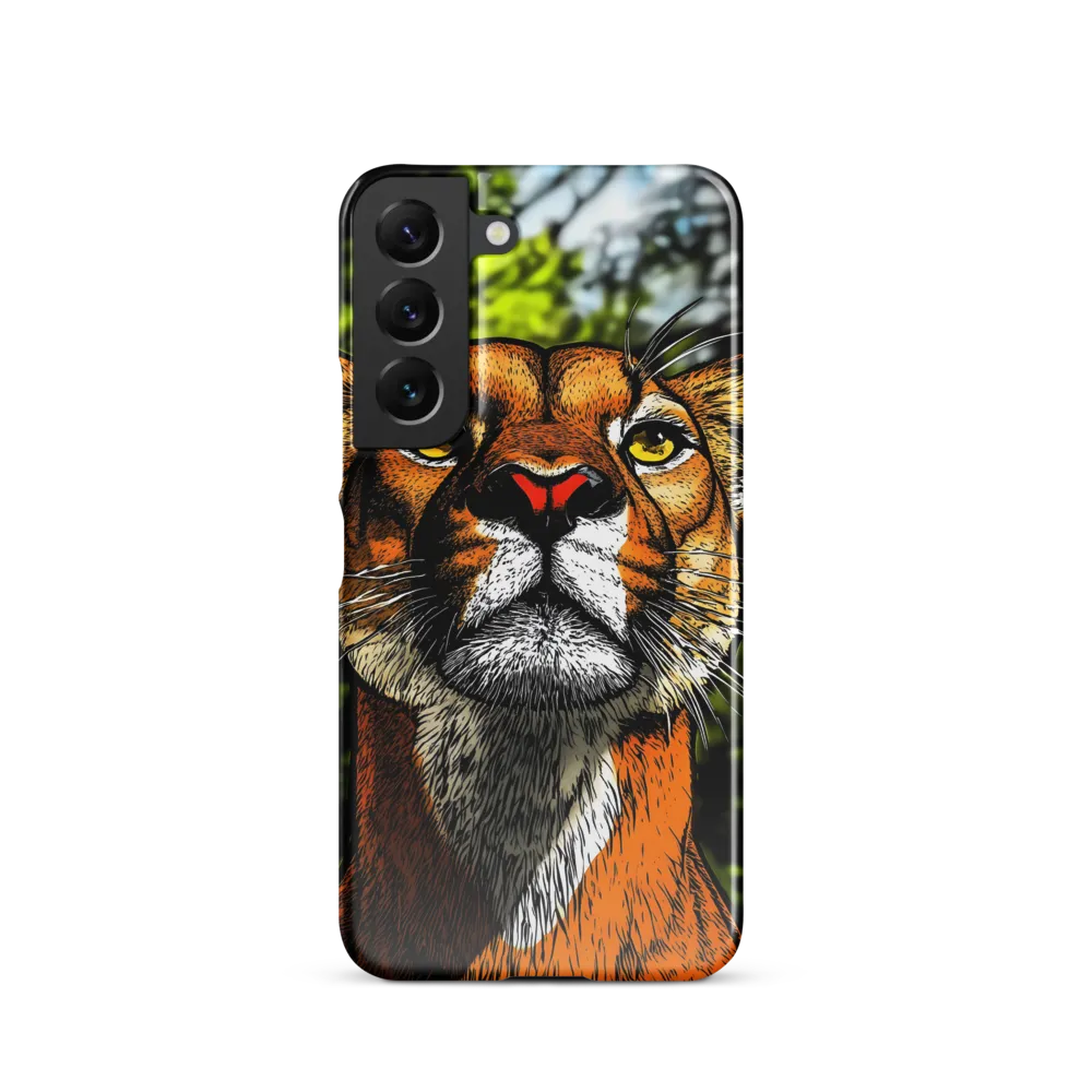 Regal Gaze: The Lioness in Focus