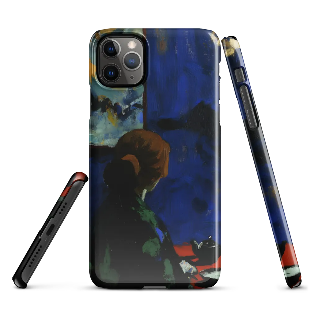 Contemplation Under the Night Sky | Phone Case |  11 Pro Max | Snap Case | Glossy