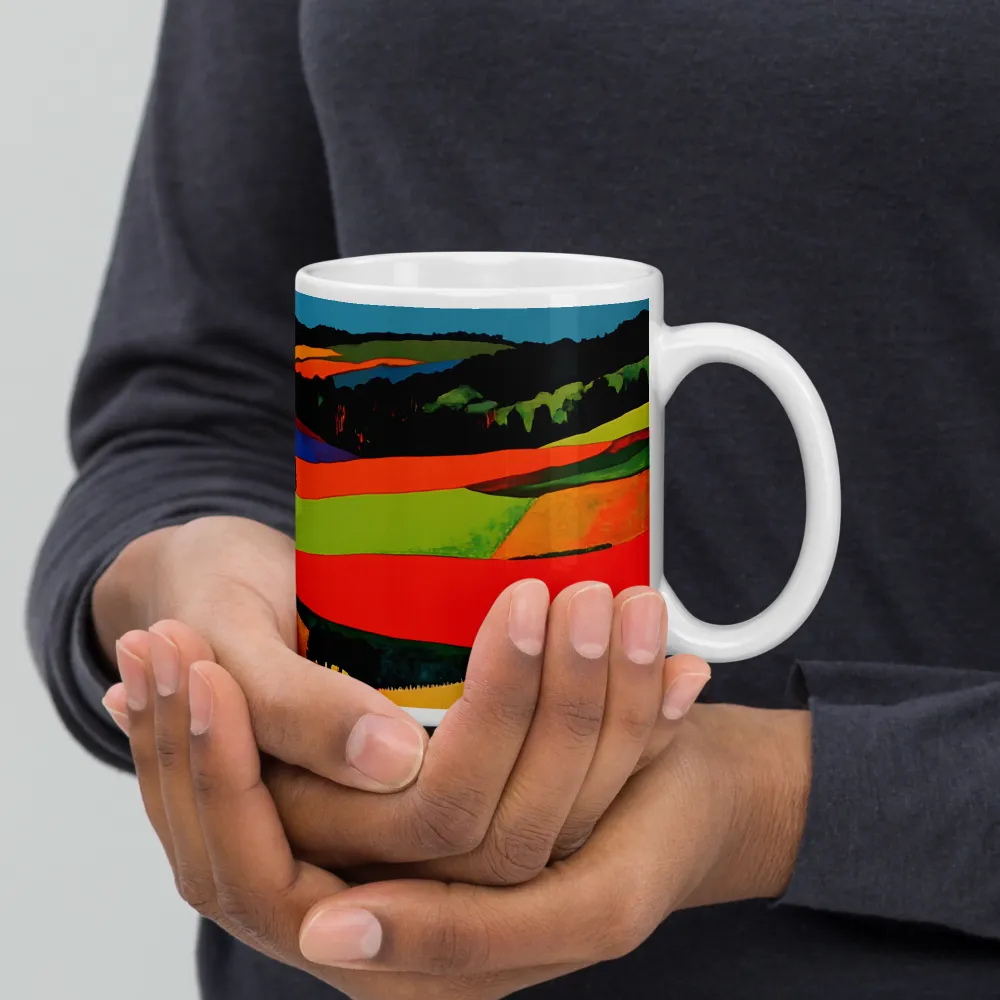 Vibrant Countryside | Mugs | Multiple Sizes & Colors