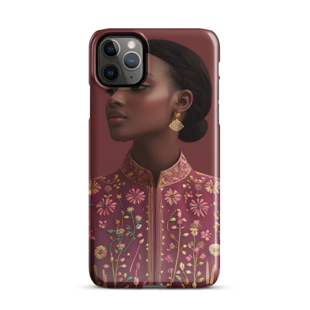 Elegance Embodied: A Traditional Fashion Statement | Phone Case |  11 Pro Max | Snap Case | Glossy