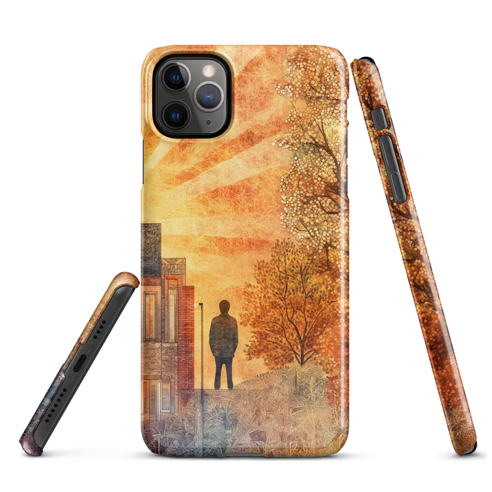 Golden Moments of Reflection | Phone Case |  11 Pro Max | Snap Case | Glossy