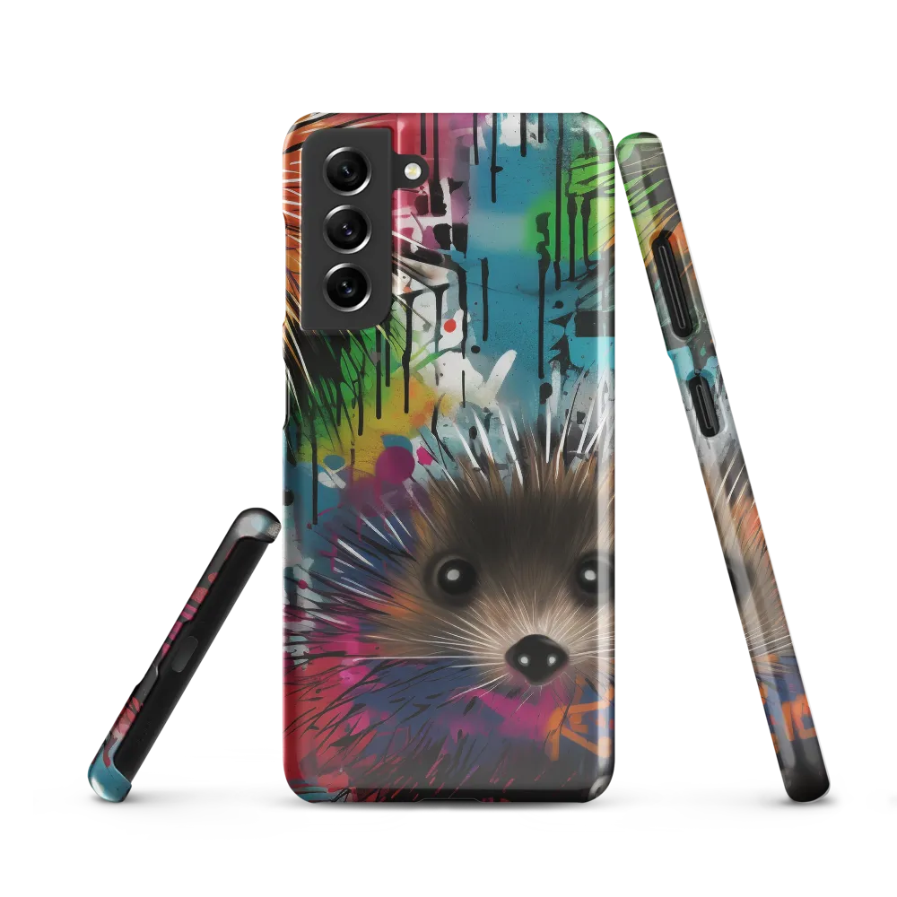Whimsical Hedgehogs in a Kaleidoscopic Wonderland