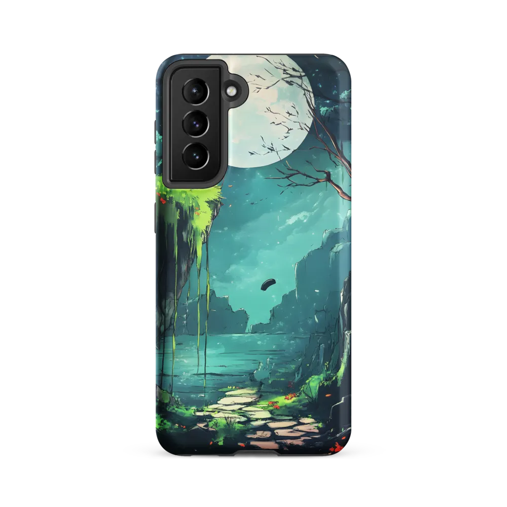 Moonlit Serenity: A Fantastical Landscape