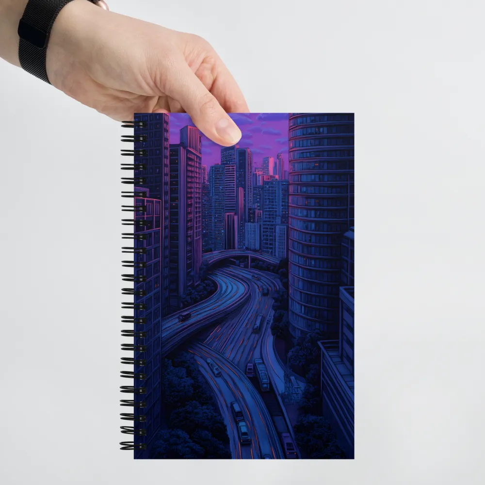 Twilight in the Urban Jungle | Spiral Notebook