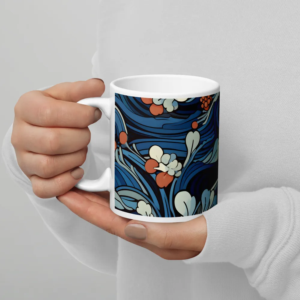 Nature's Elegance: An Oceanic Tapestry | Mugs | Multiple Sizes & Colors