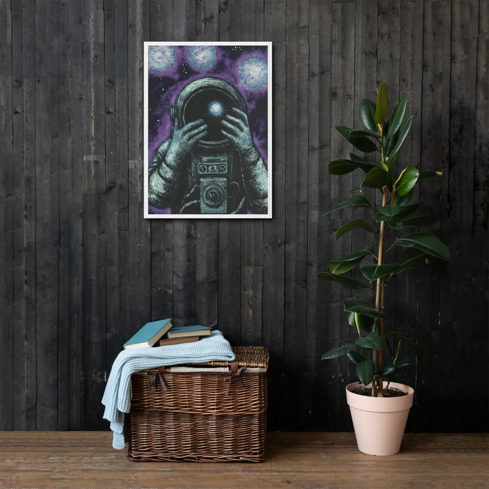 Beyond the Stars | Canvas with White Frame | 20″×28″