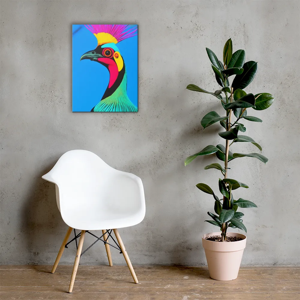 Whimsical Avian Portrait