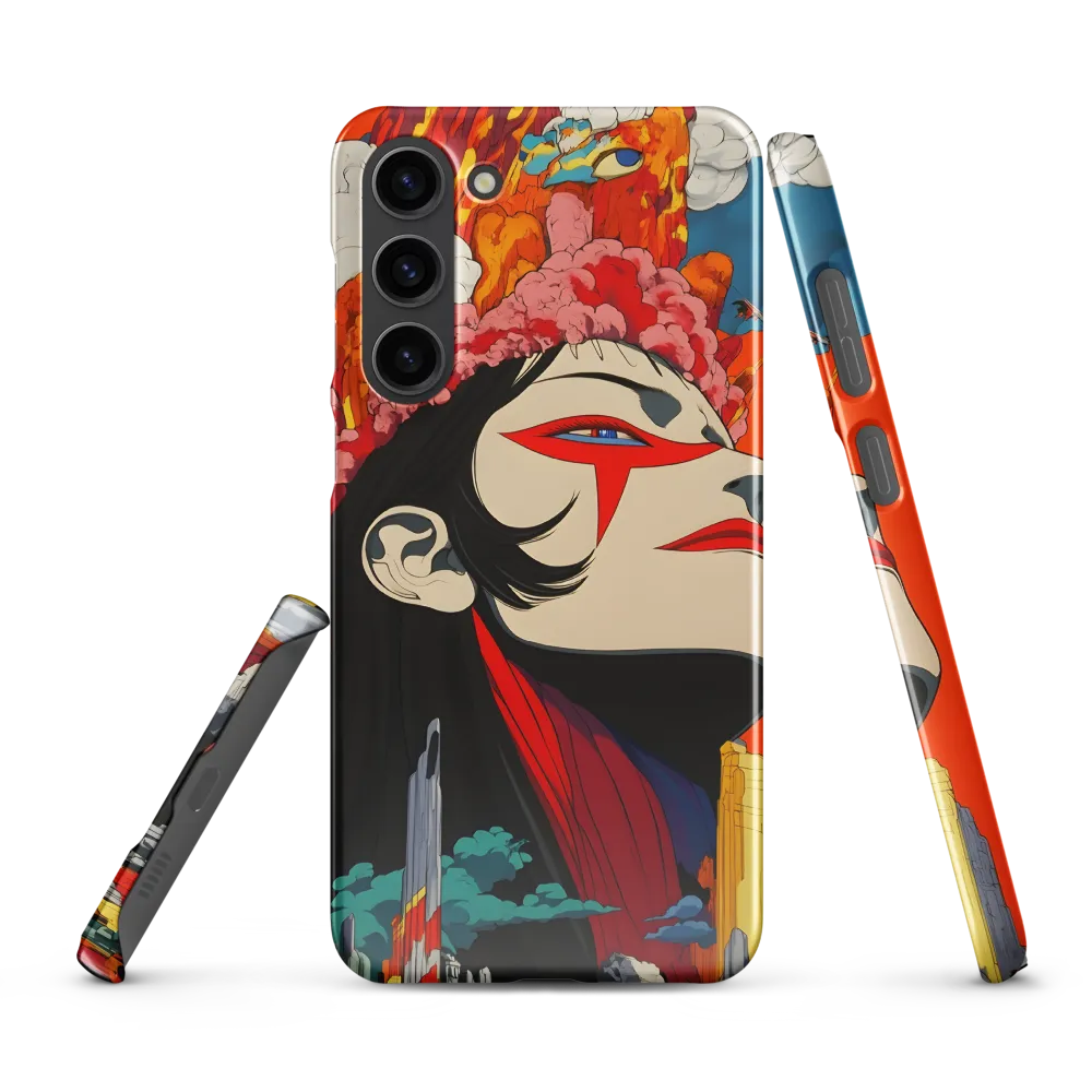 Eruption of Power | Phone Case |  S23 Plus | Snap Case | Glossy