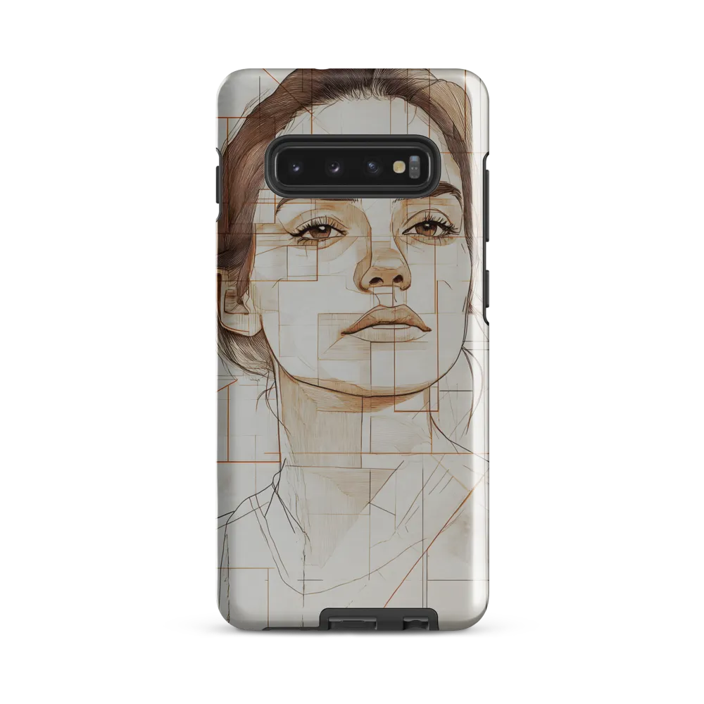 Fractured Reflection | Phone Case |  S10 Plus | Tough Case | Glossy