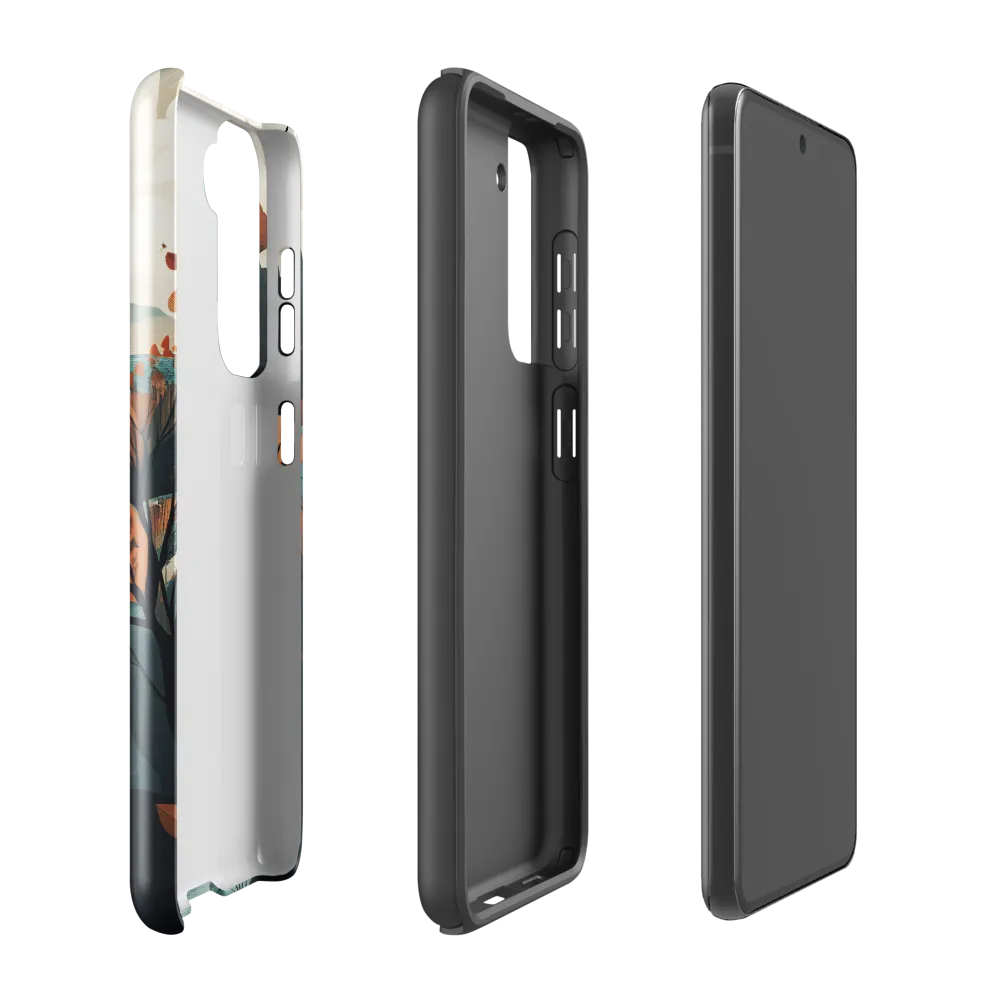 Whispers of Autumn: A Serene Journey | Phone Case |  S21 FE | Tough Case | Glossy
