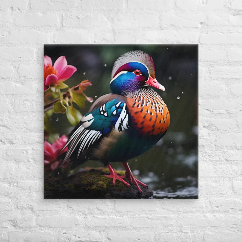 The Majestic Mandarin | Canvas | 30″×30″
