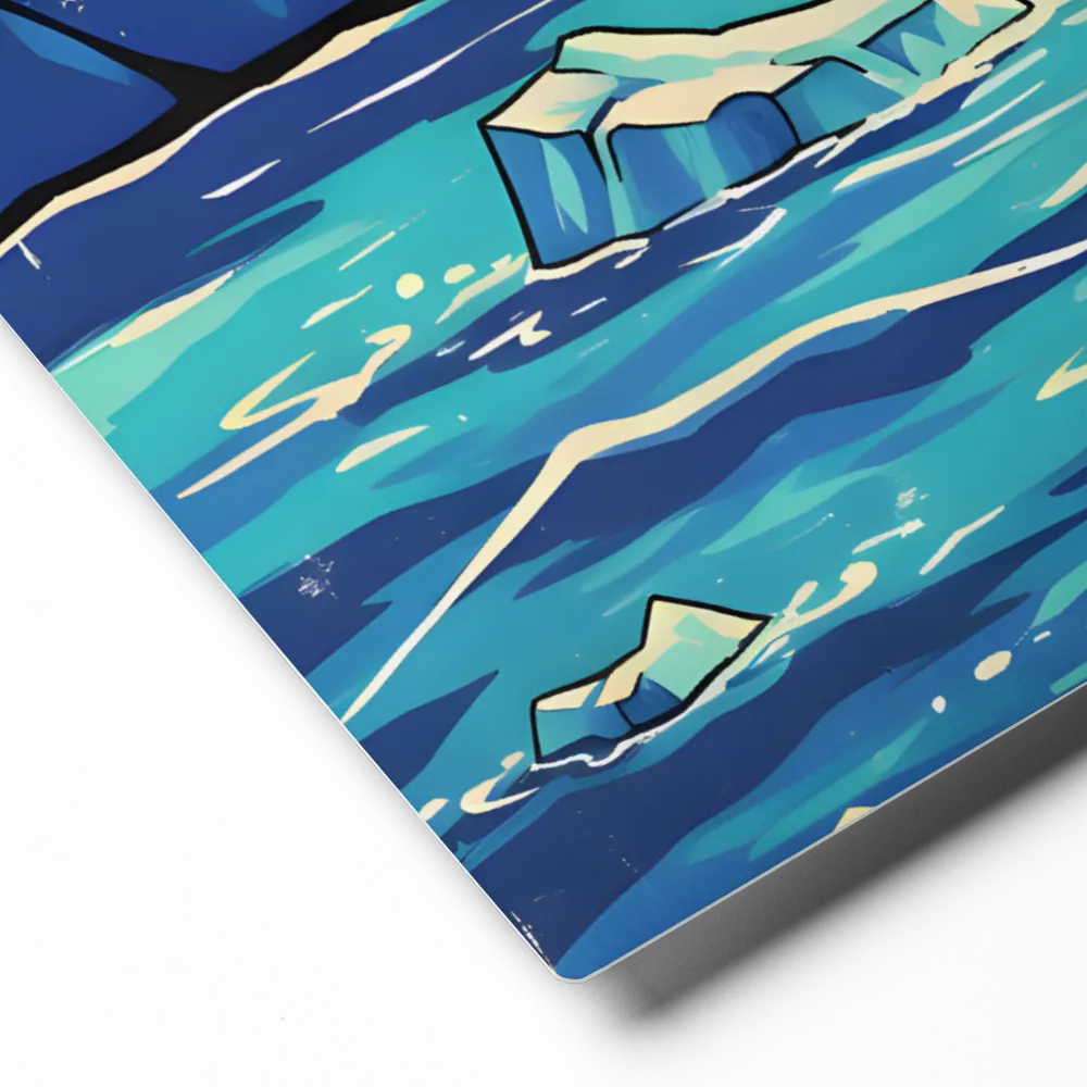 Arctic Awakening 
 Metal Print | 11″x 14″