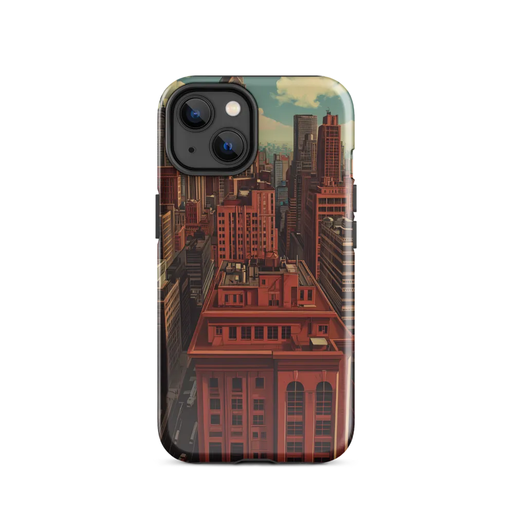 Urban Reverie: A Journey Through the City | Phone Case |  14 | Tough Case | Glossy