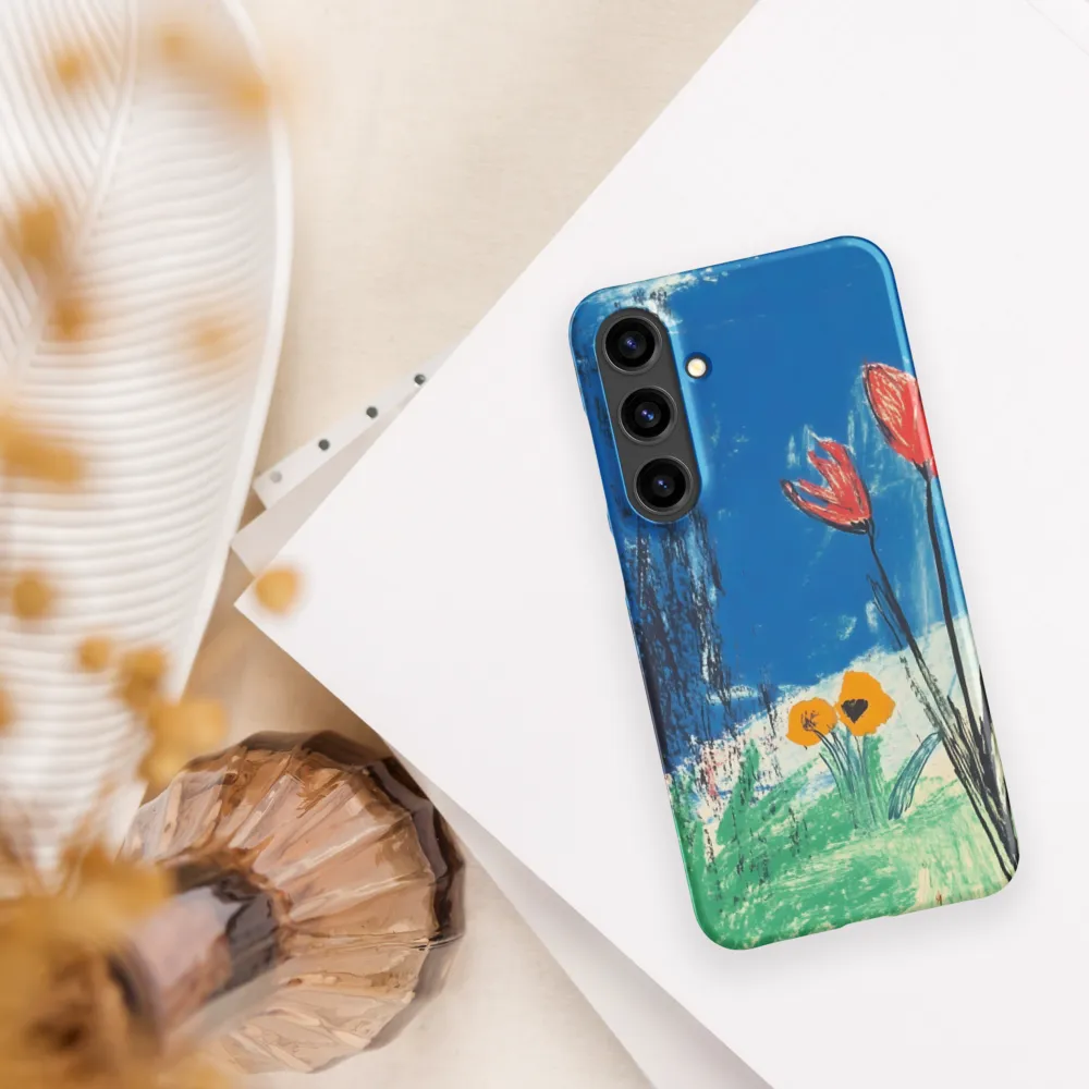 Joyful Blossoms in Blue