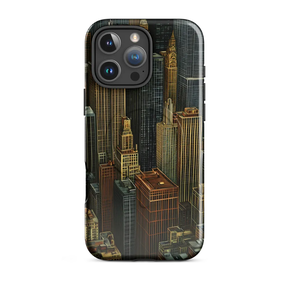 Urban Elegance: A Golden Cityscape