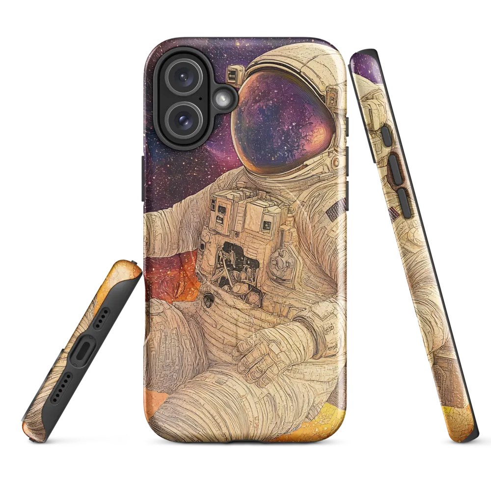 Journey Beyond Stars | Phone Case |  16 Plus | MagSafe® Tough Case | Glossy