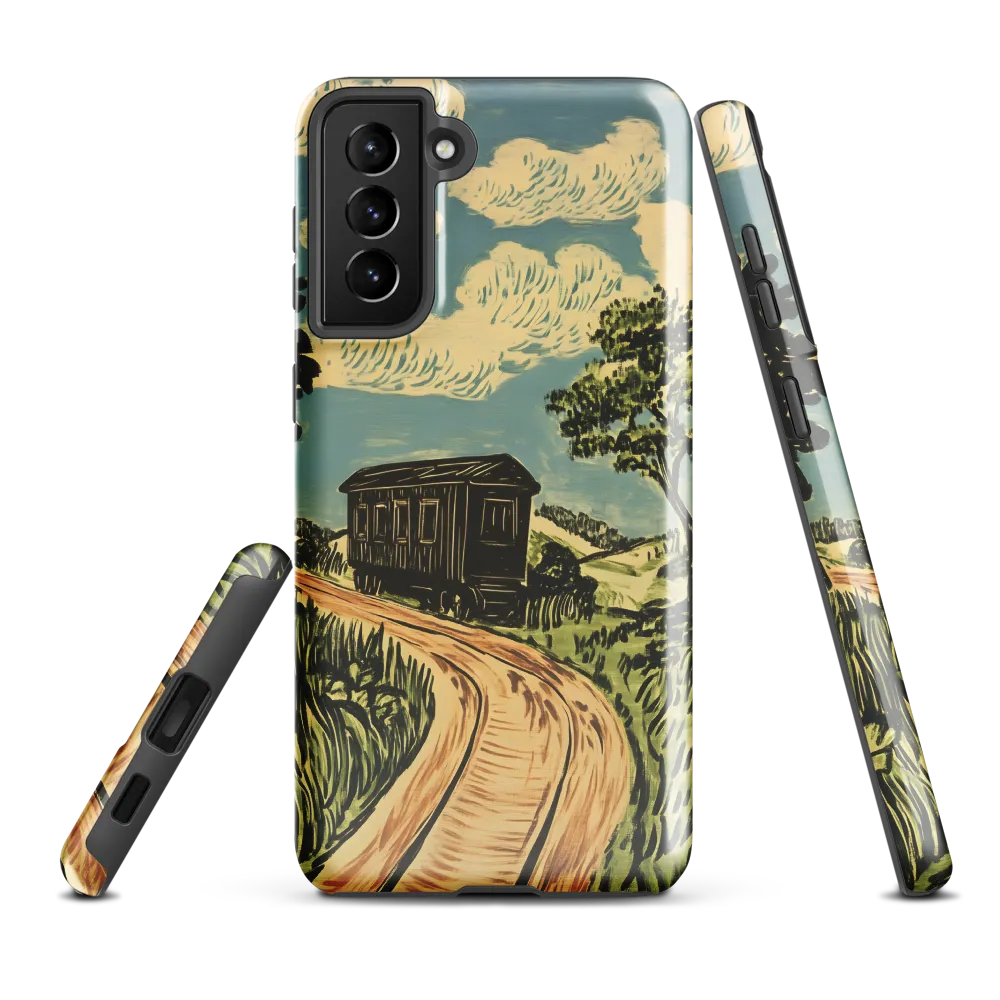 Nostalgia on the Rails | Phone Case |  S21 Plus | Tough Case | Glossy