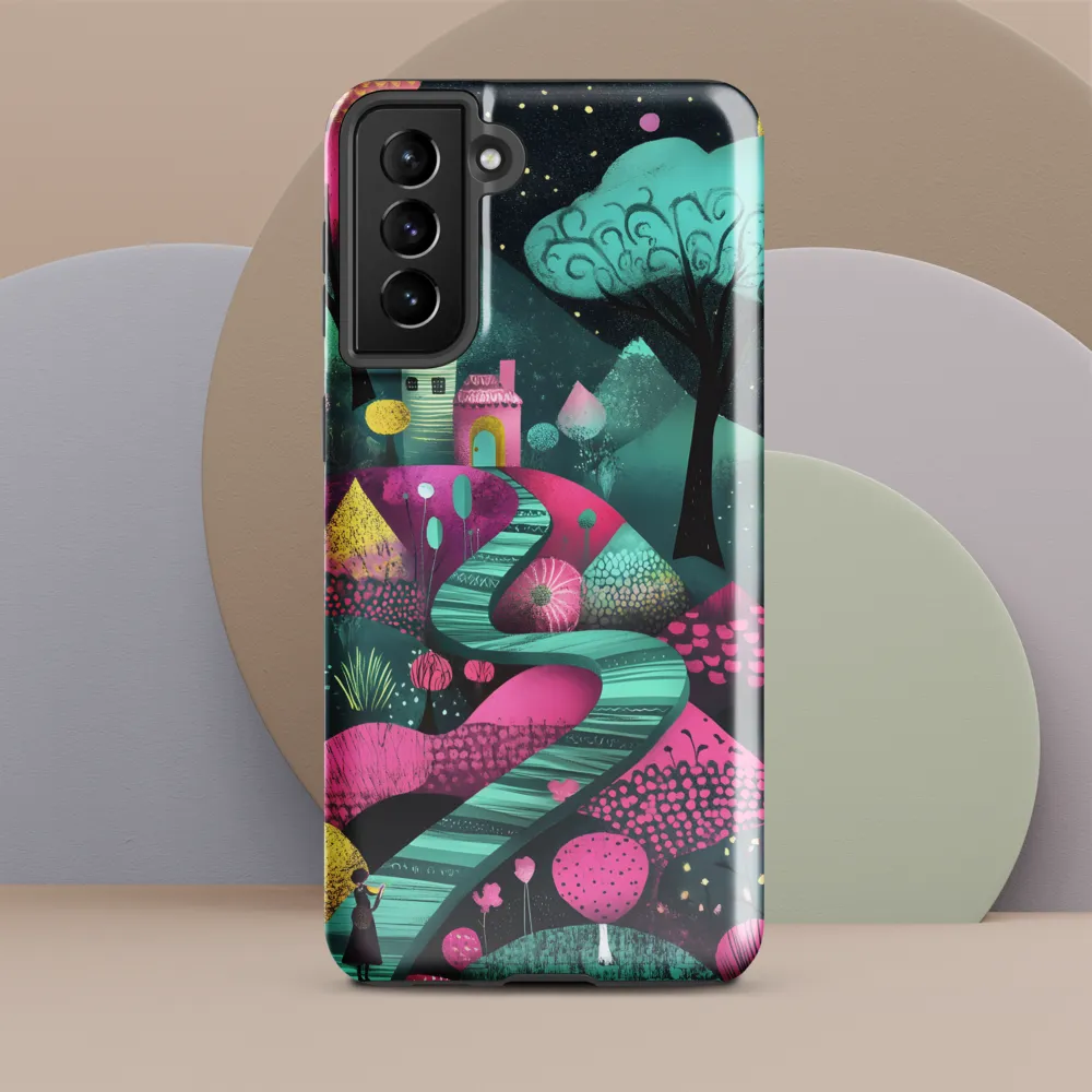 Whimsical Journey through Colorful Lands