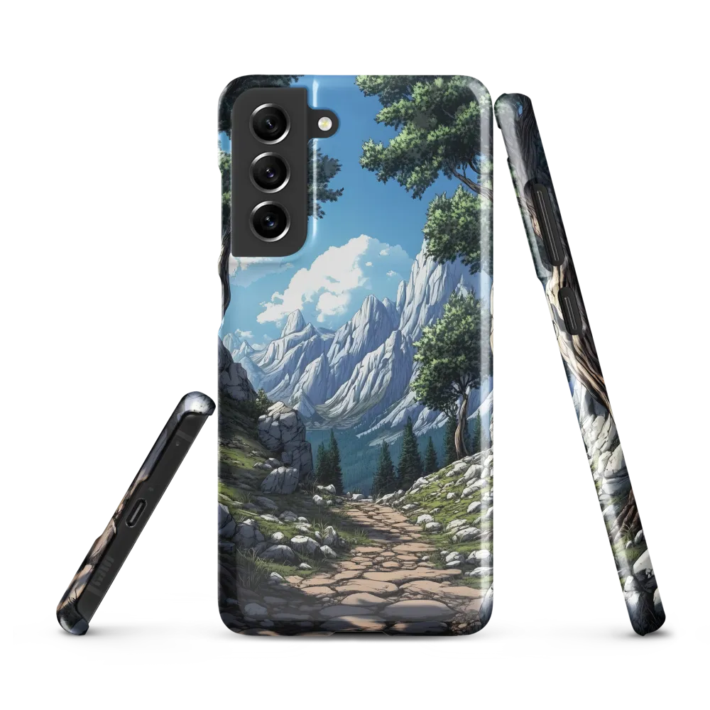 Journey Through Tranquility | Phone Case |  S21 FE | Snap Case | Glossy
