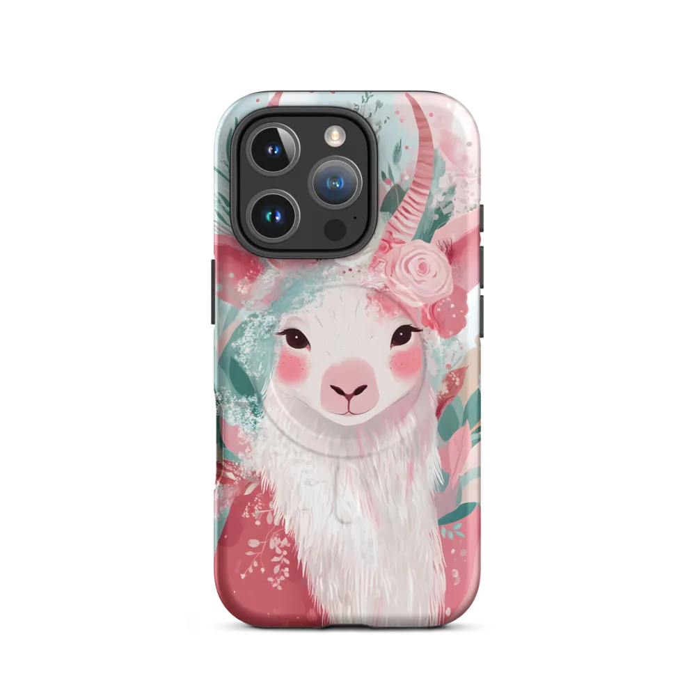Spring Whimsy: The Floral Goat